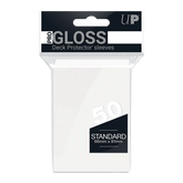 ULTRA PRO - Micas PRO-Gloss STND Deck Protector Blanco c/50 - Gamesmart